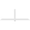 Ekena Millwork Eugene Architectural Grade PVC Gable Bracket, 96"W x 36"H x 4"D x 4"F, 9/12 Pitch GBP096X36X0404EUG00 - alternate 4